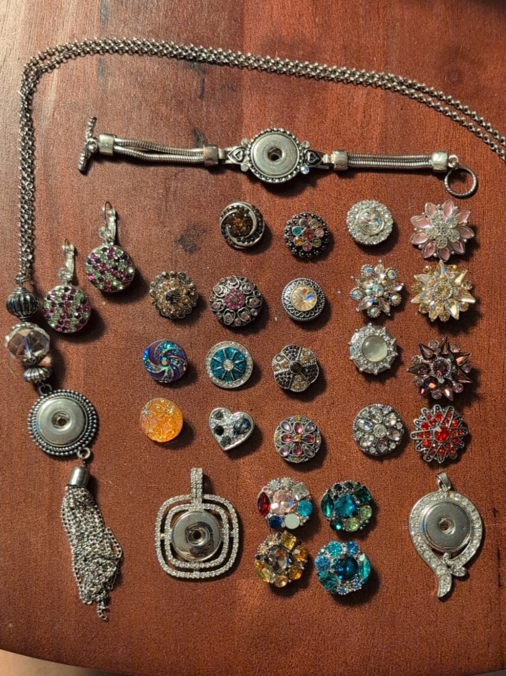 ‼️Lot Of Snap Interchangable Jewelry